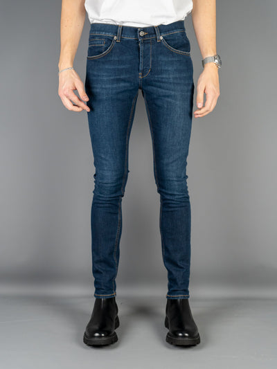 George Slim Fit Jeans DI7 - Blå