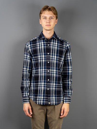 Checkered Luxury Shirt - Blå