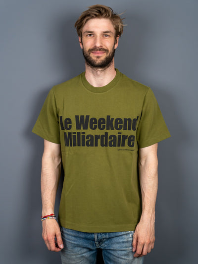 Weekend Milliardaire T-shirt - Grøn