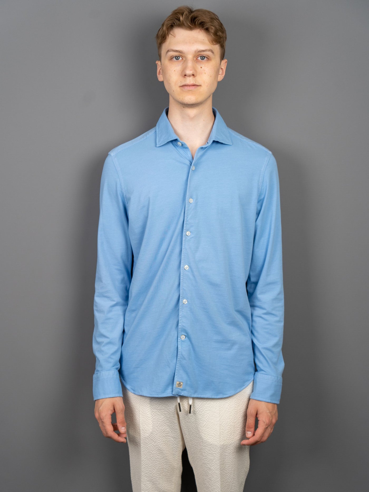 Jersey Luxury Shirt - Blå