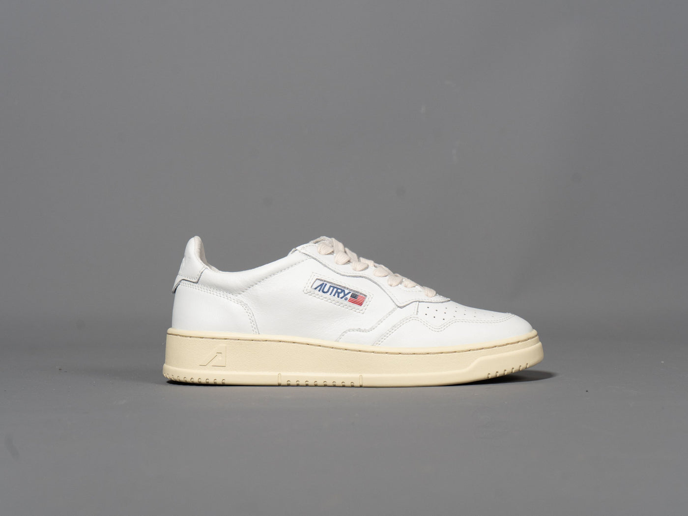 Medalist Low Sneaker Leather - Hvid