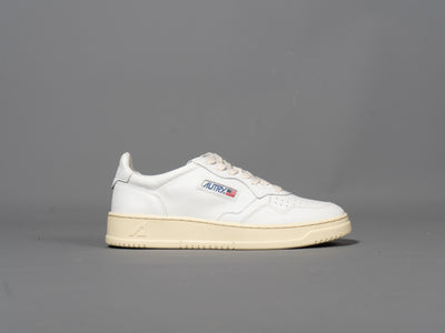 Medalist Low Sneaker Leather - Hvid