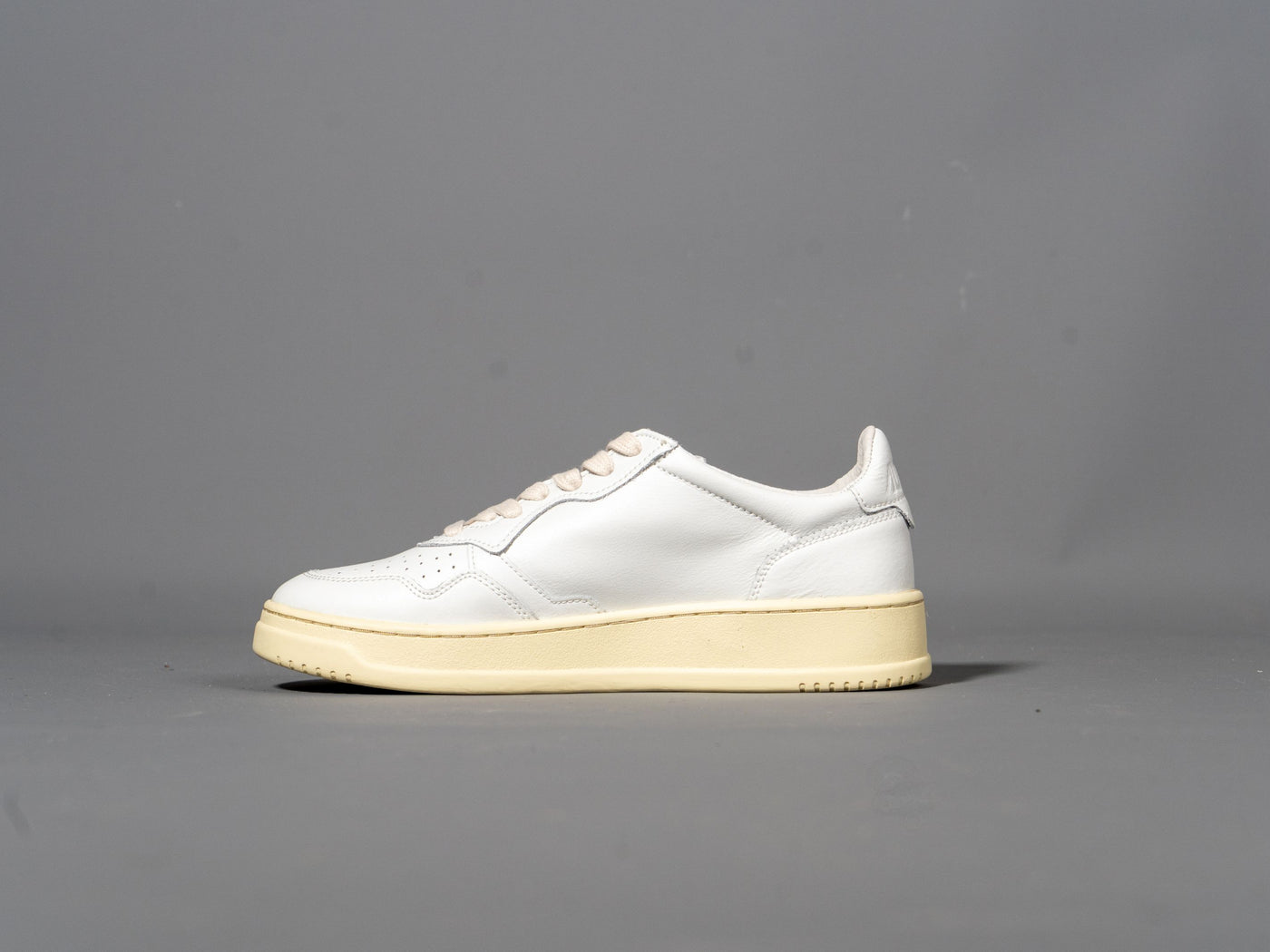 Medalist Low Sneaker Leather - Hvid