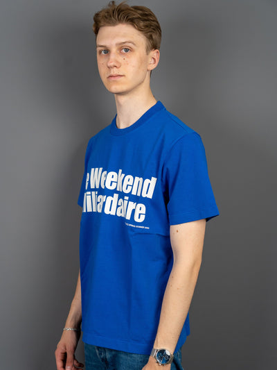 Weekend Milliardaire T-shirt - Blå