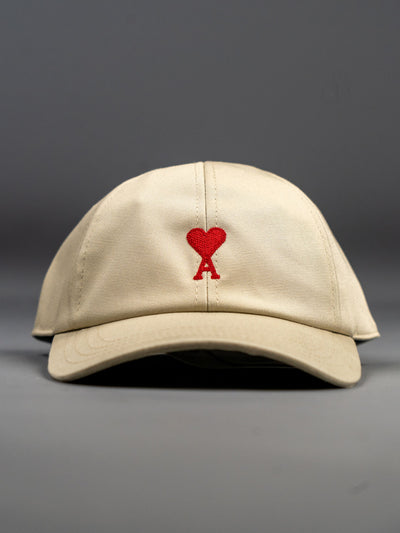 Red ADC Embroidery Cap - Beige