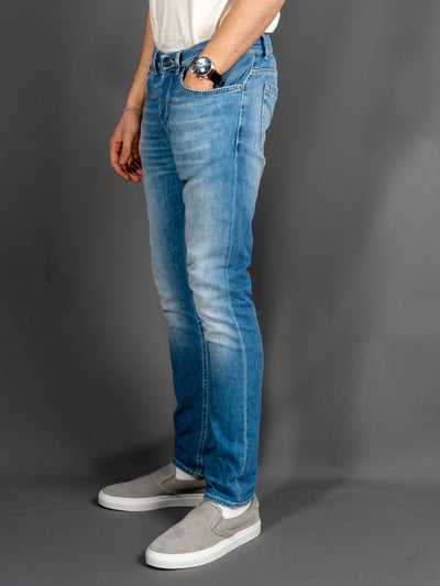 George Slim Fit Jeans FH3 - Blå
