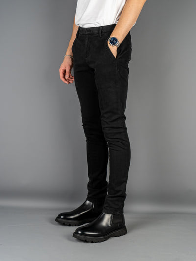 Gaubert Stretch Slim Fit Chinos BM5 - Sort
