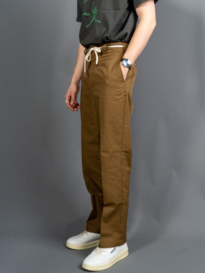 Le Pantalon Twill - Brun