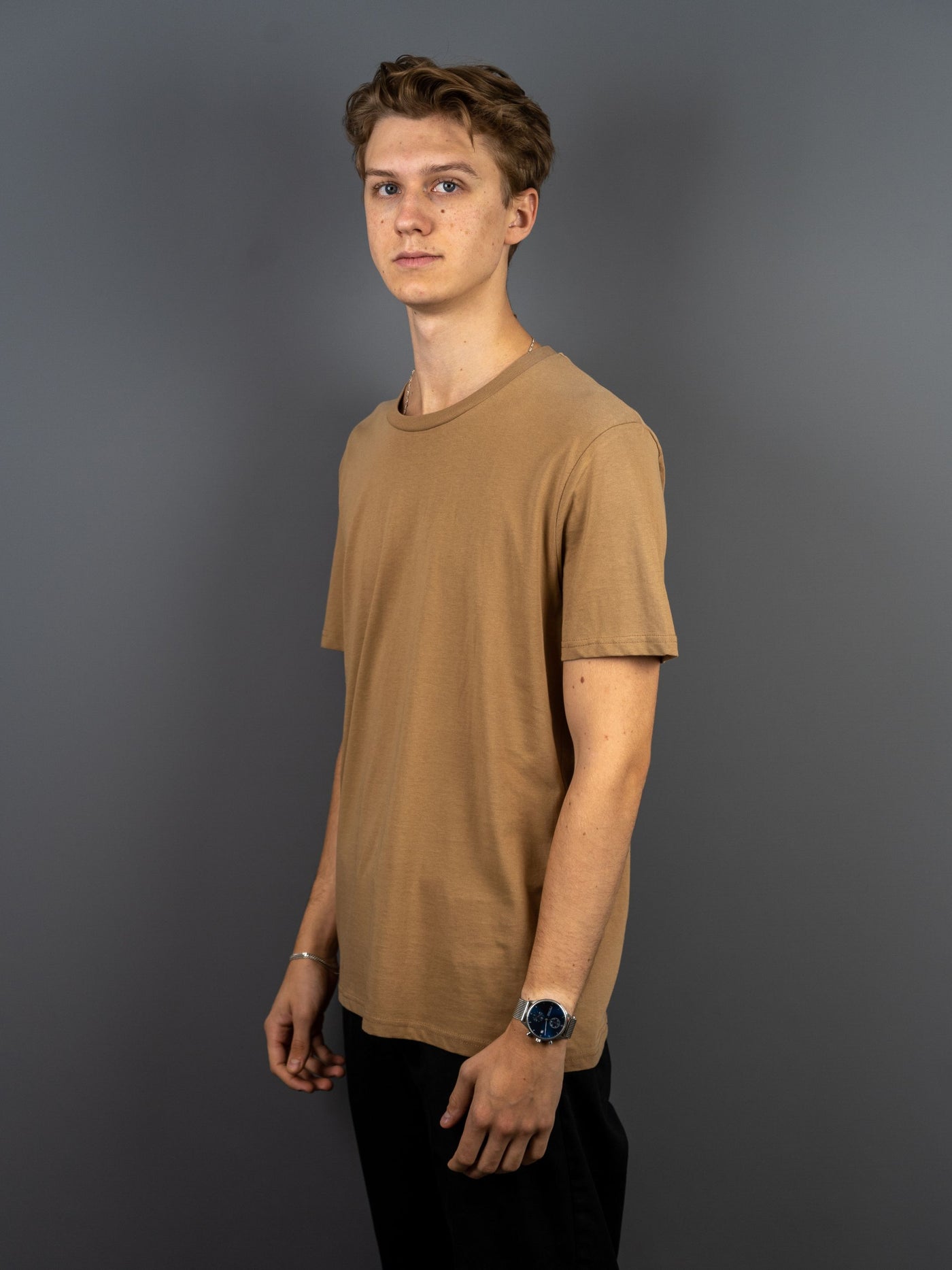 Wardhog Organic Basic Tee - Camel