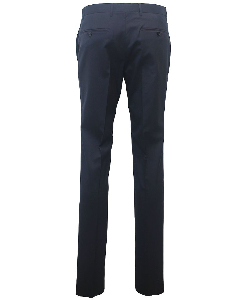 Wool Stretch Slim Fit Suit - Blå
