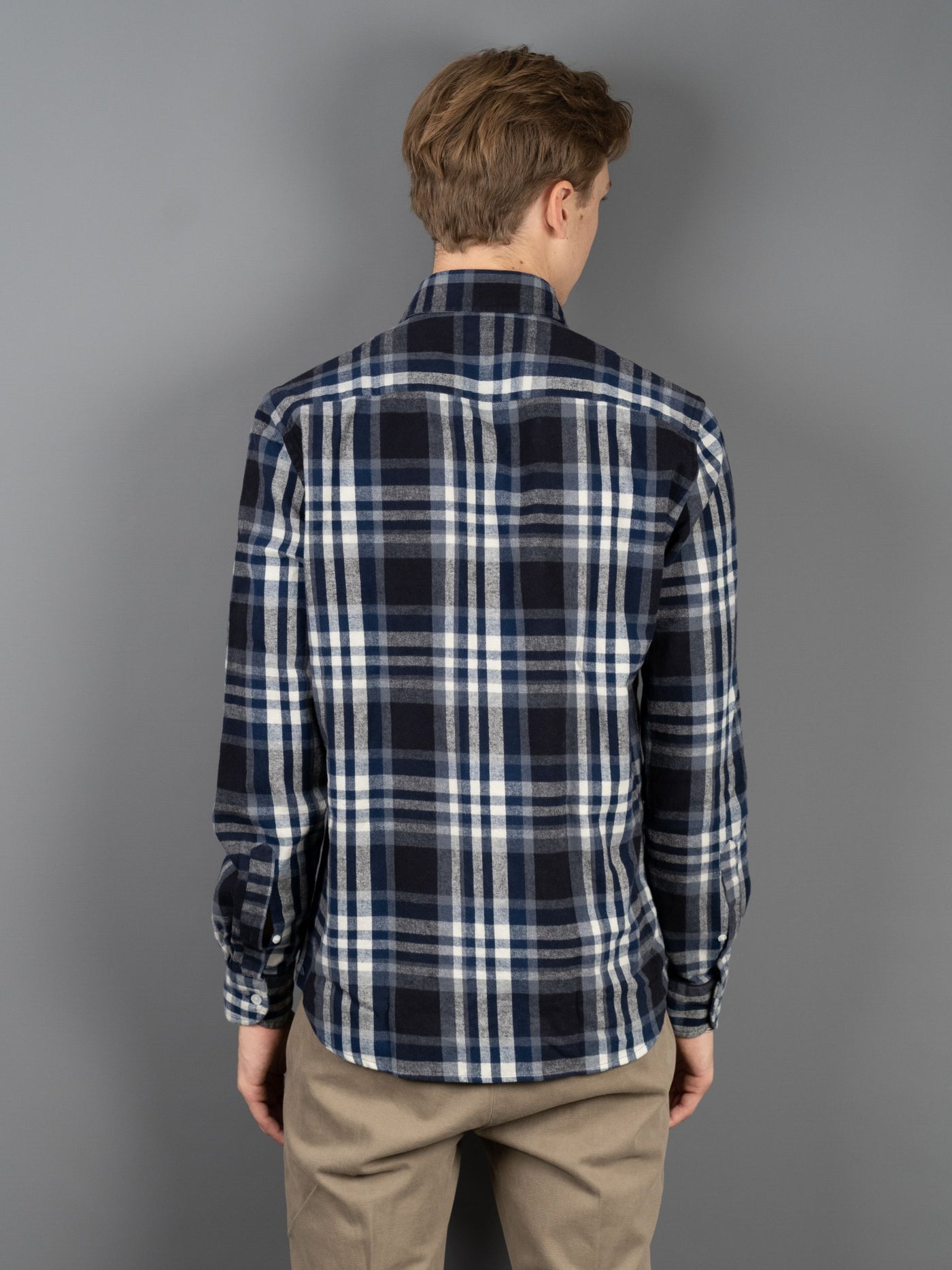 Checkered Luxury Shirt - Blå