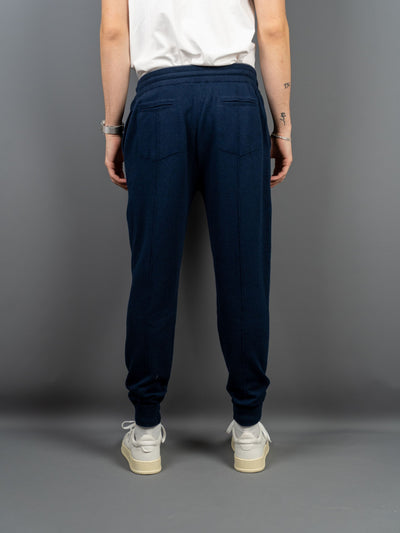 Cotton Cashmere Pants - Blå