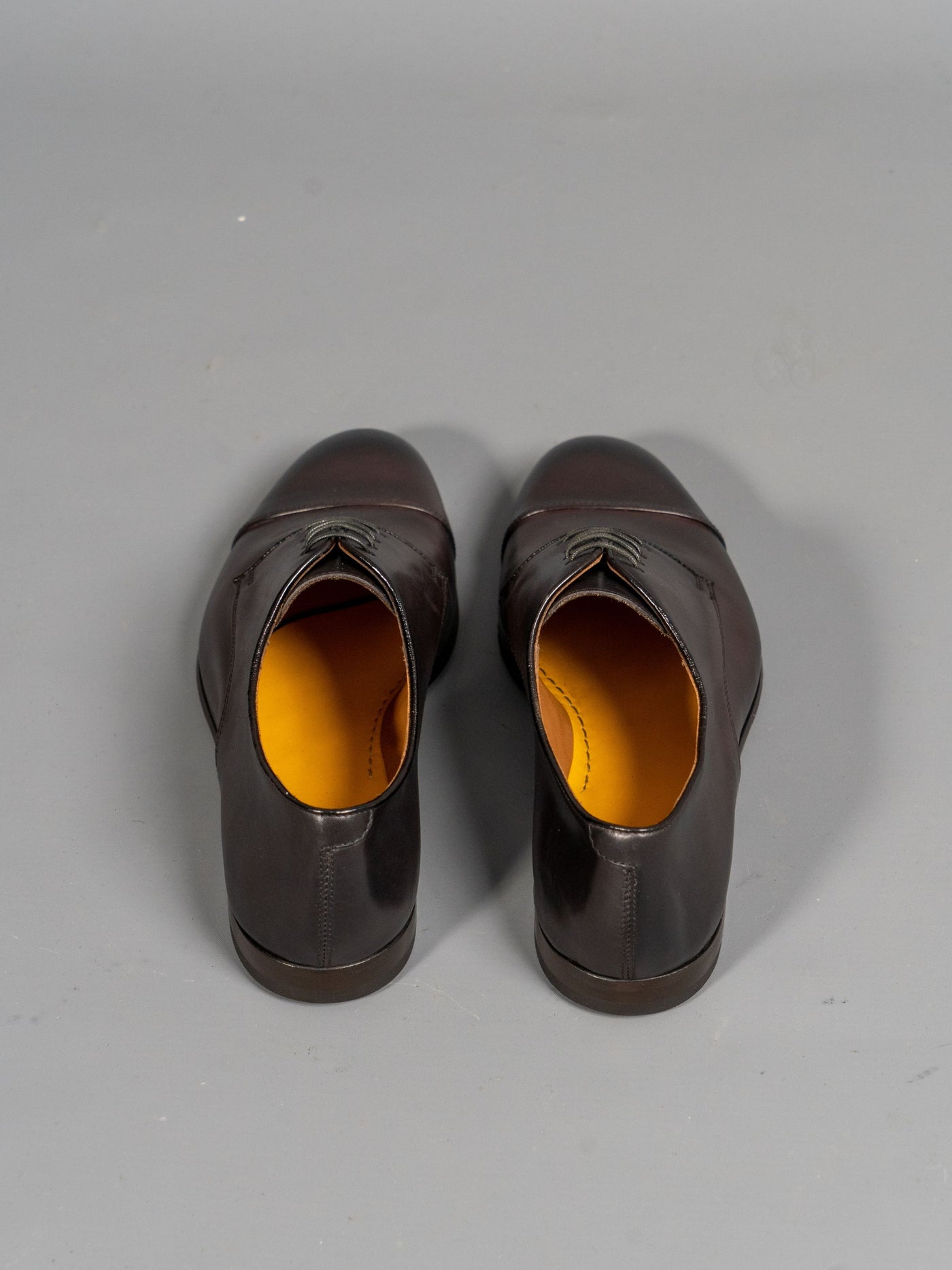 Derby Cap Toe - Brun