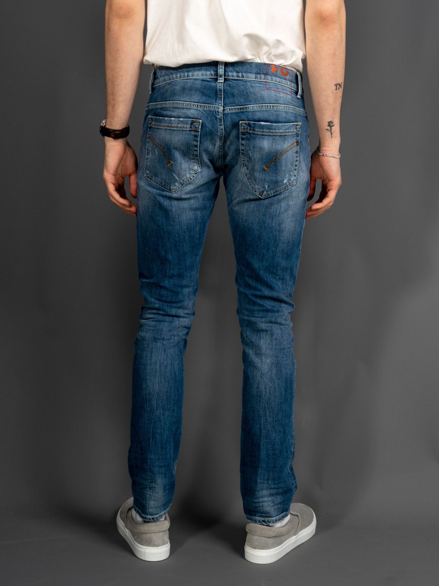 George Slim Fit Jeans FG3 - Blå