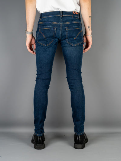 George Slim Fit Jeans DI7 - Blå