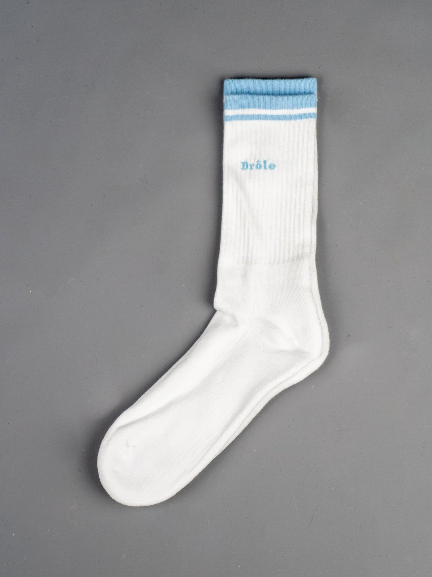 Les Chaussettes Drole Socks - Lyseblå