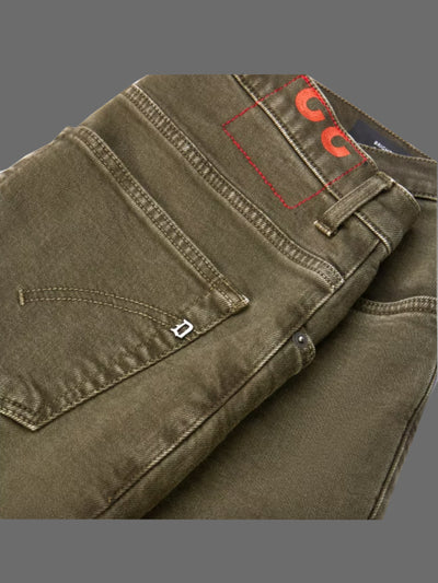 George Slim Fit Bull Stretch Jeans DQ9 - Grøn