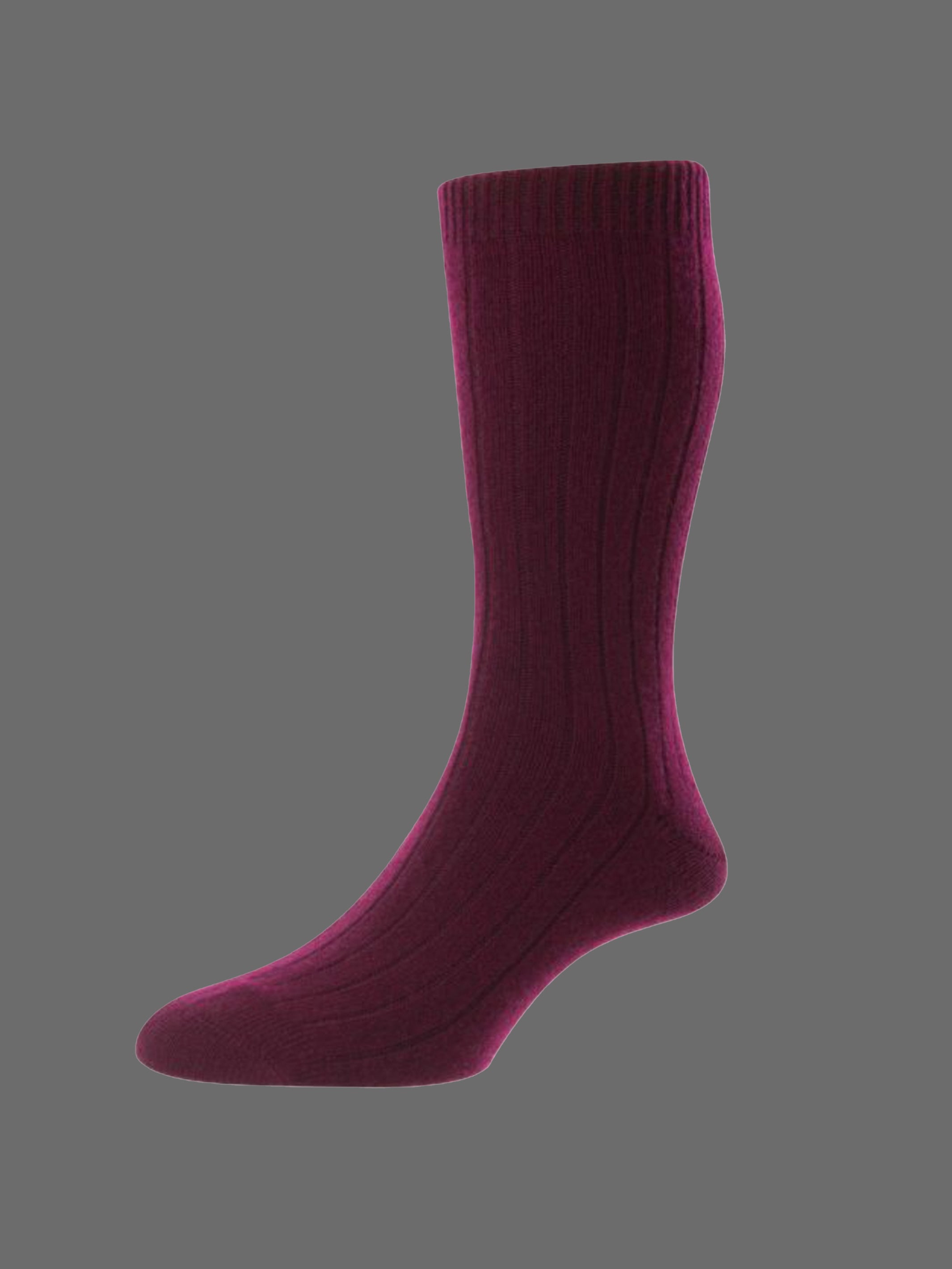 Waddington Cashmere Socks - Rød