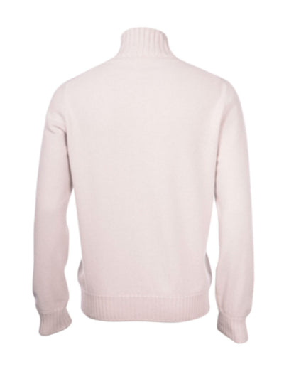 Knitted Cashmere Zip - Sand