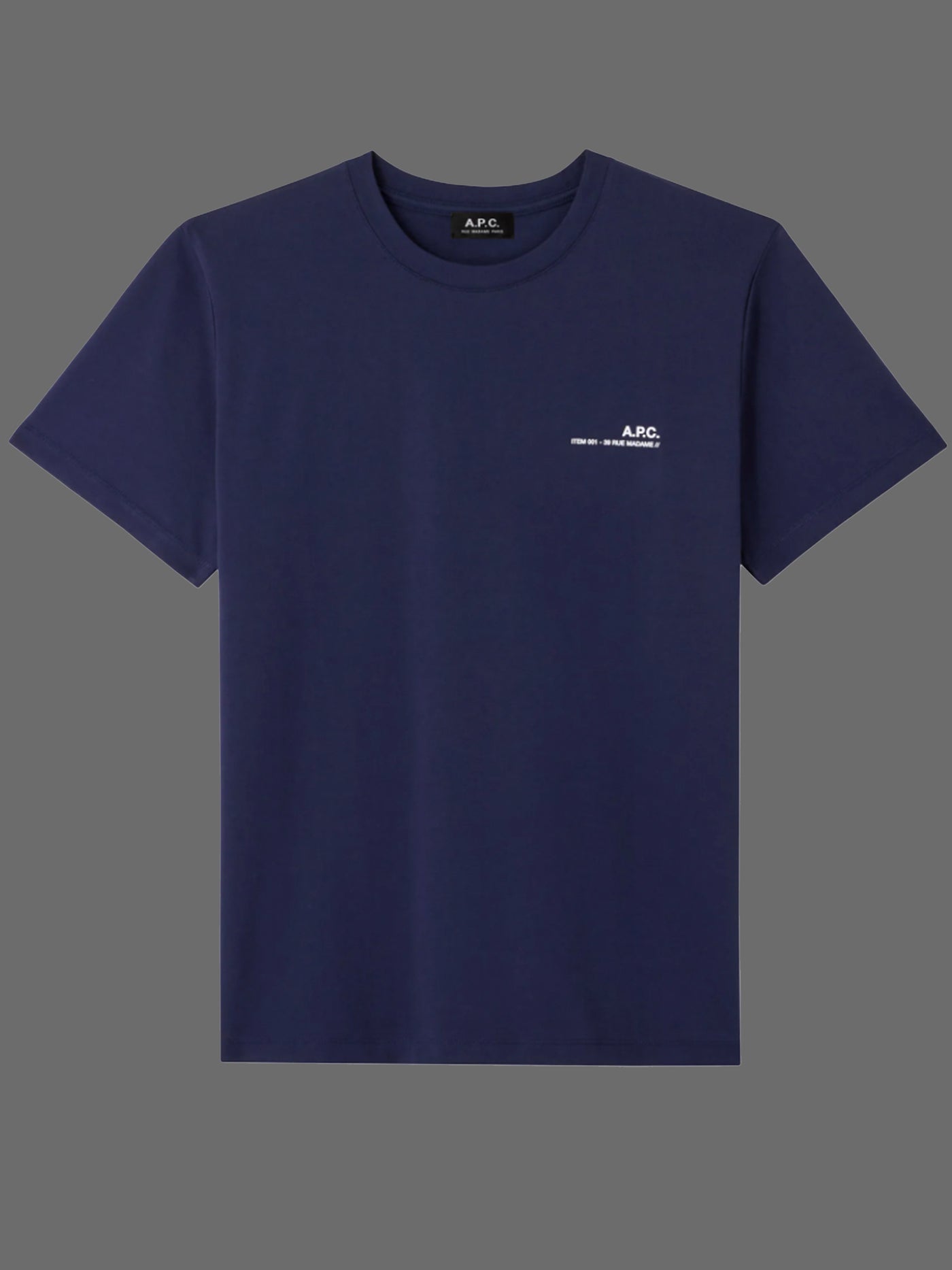 A.P.C. Item T-shirt - Blå