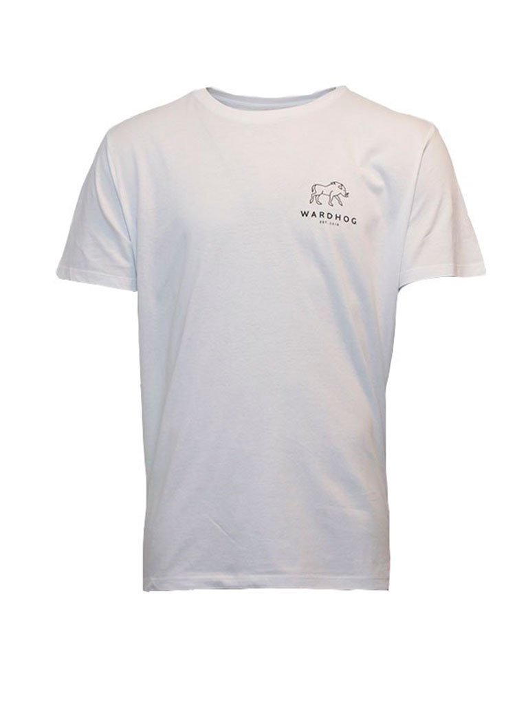 Wardhog Small Logo T-Shirt - Hvid