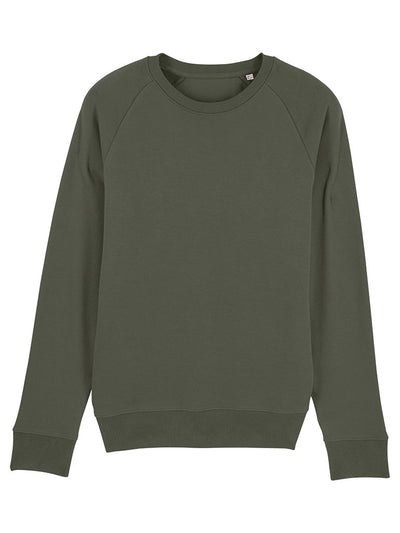 Raglan C-Neck Sweatshirt - Grøn
