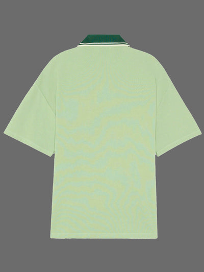 Tonal Fox Head Patch Polo - Grøn