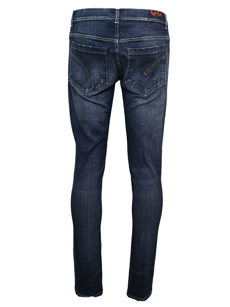 George Slim Jeans W24 - Blå