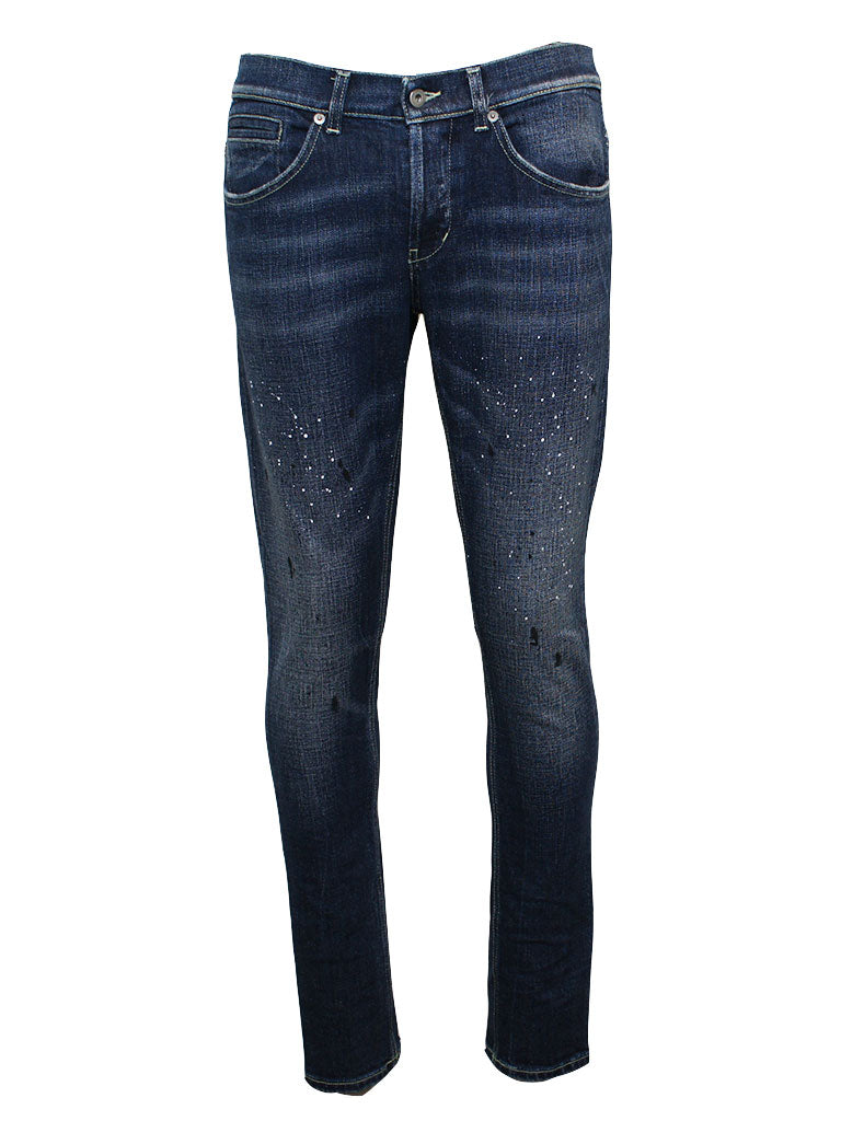 George Slim Jeans W24 - Blå